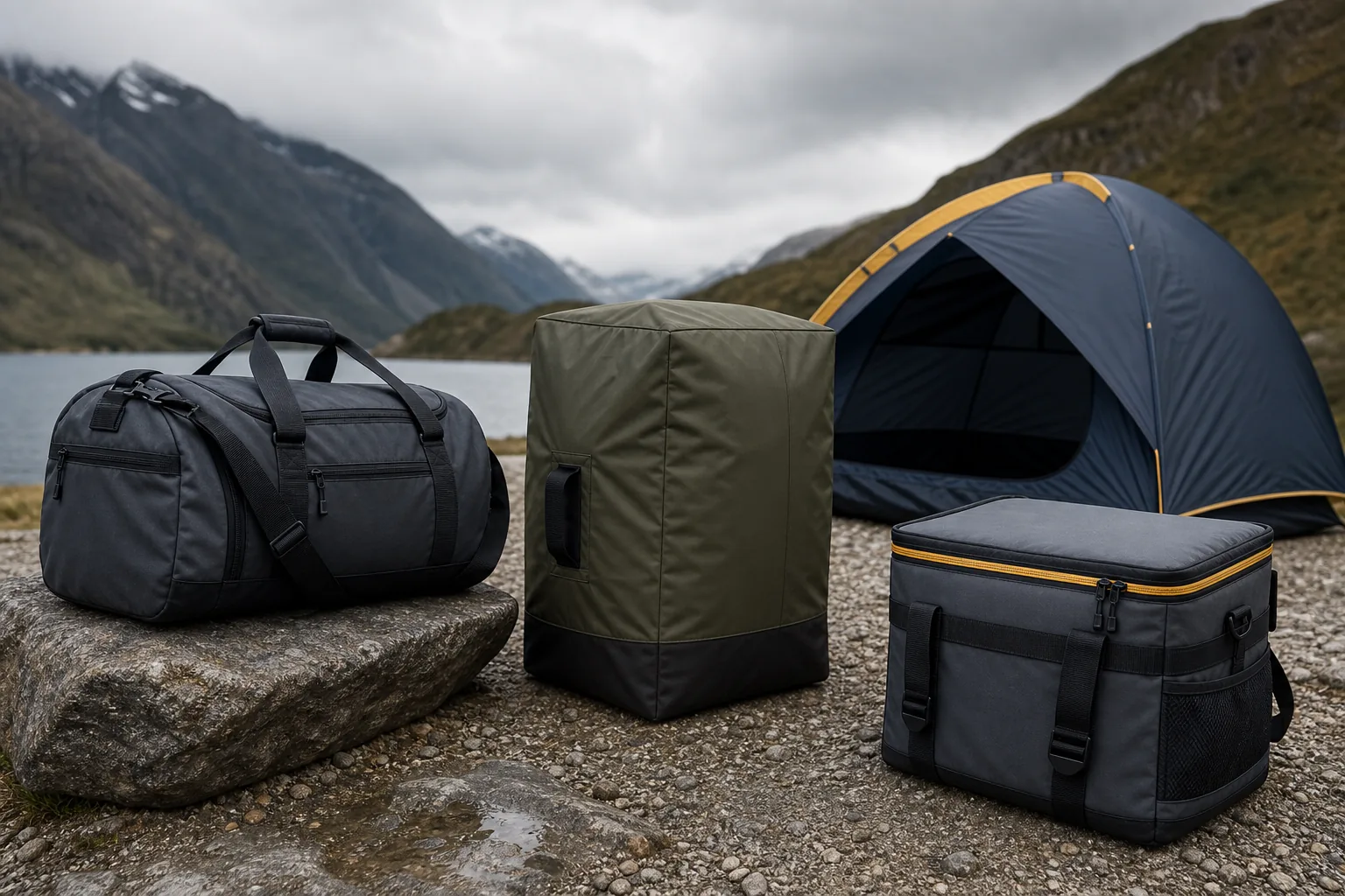 Outdoor products made with technical fabric