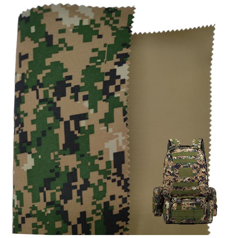 Polyester PVC-coated Camouflage Oxford Fabric – for Bags & luggage · Model 787164