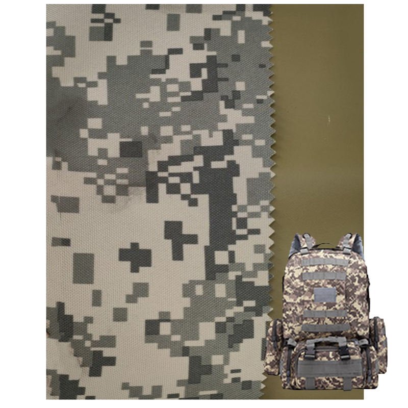 Polyester PVC-coated Camouflage Lining Fabric – for Linings