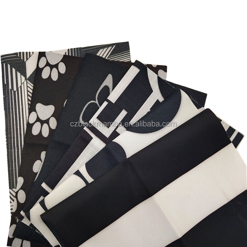 Polyester PVC-coated Twill Printed Oxford Fabric – for Bags & luggage · Model 834074