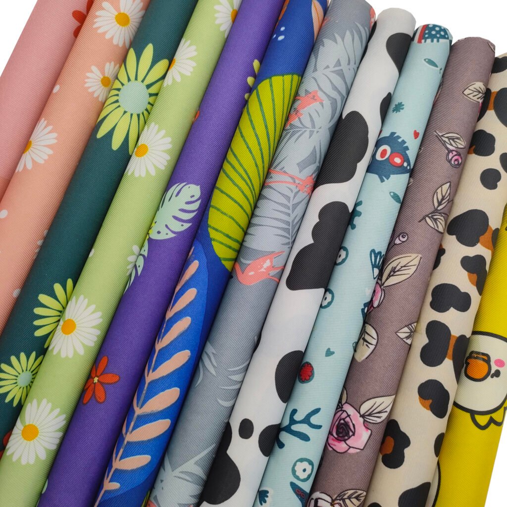 Polyester PVC-coated Twill, Printed Lining Fabric – for Linings