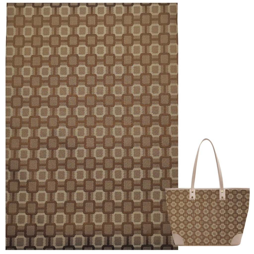 Polyester PVC-coated Jacquard Oxford Fabric – for Bags & luggage · Model 632203