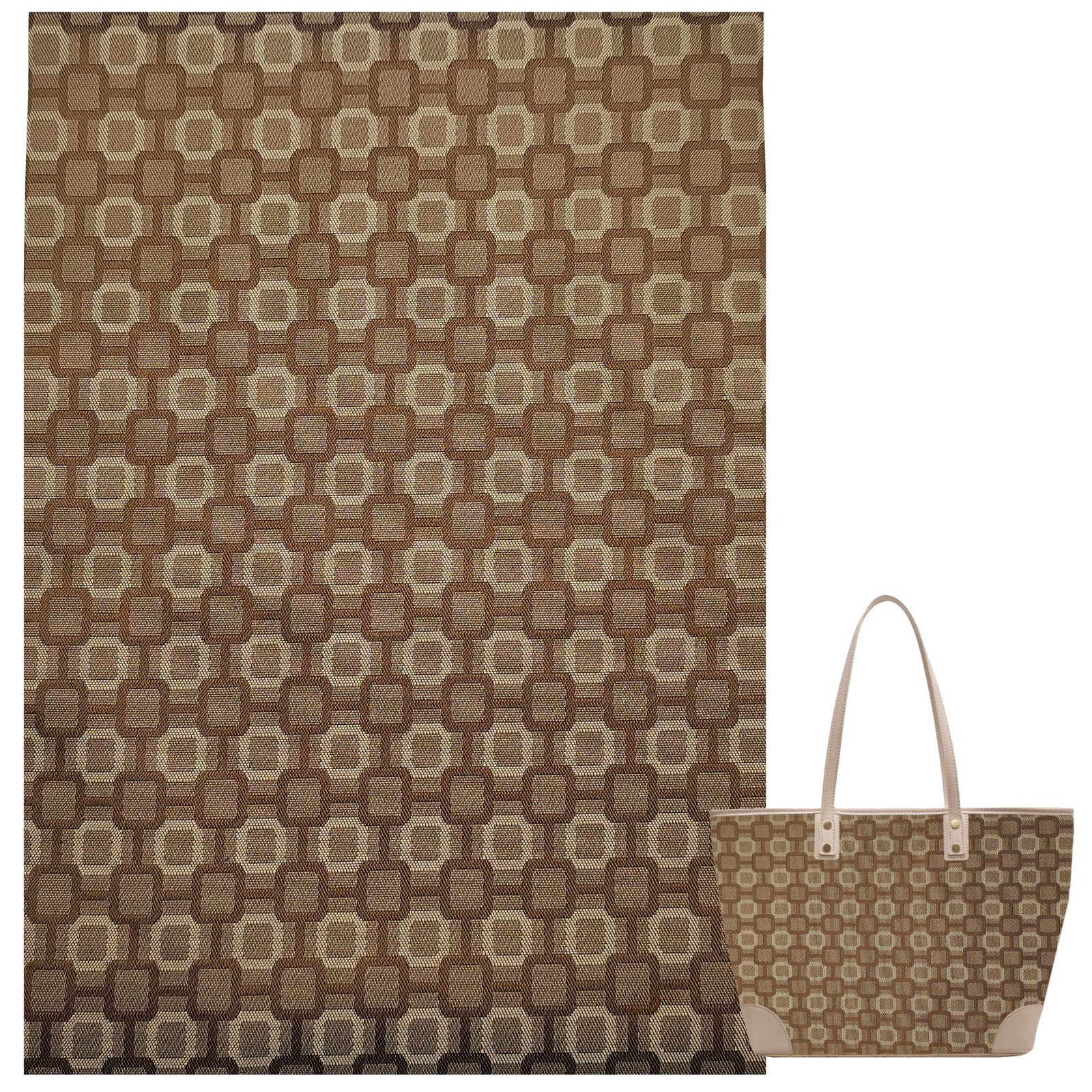 Polyester PVC-coated Jacquard Oxford Fabric – for Bags & luggage · Model 632203